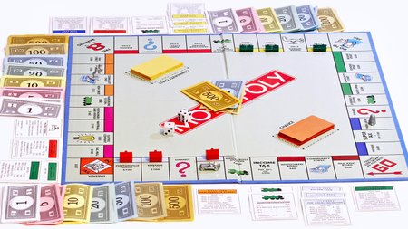 More Monopoly money is printed each year than real US dollars. Parker Brothers (now Hasbro) prints a
