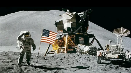 After returning from the Moon, Neil Armstrong, Buzz Aldrin, and Michael Collins were required to fil