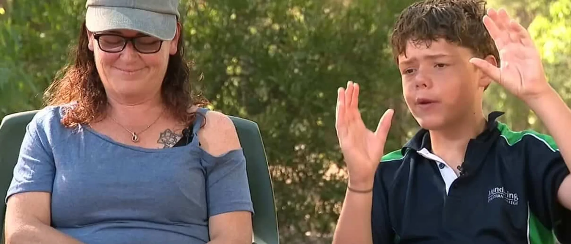 The 13-Year-Old Who Swam for Four Hours to Save His Family