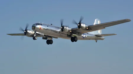 A World War II bomber named Doc sat in the Mojave for 42 years as a Navy target. An Air Force vetera
