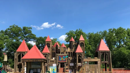 Those giant wooden castle playgrounds from the 1980s and 90s were designed by kids. Architect Bob Le