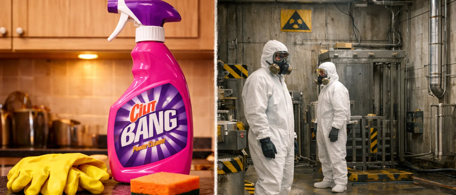 A £1.99 Bathroom Cleaner Solved a Nuclear Decontamination Problem