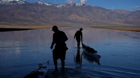 Death Valley is the hottest, driest place in North America. In February 2024, record rain turned its