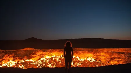 The Eternal Fire: Natural Gas Vent That's Burned For Over 4,000 Years