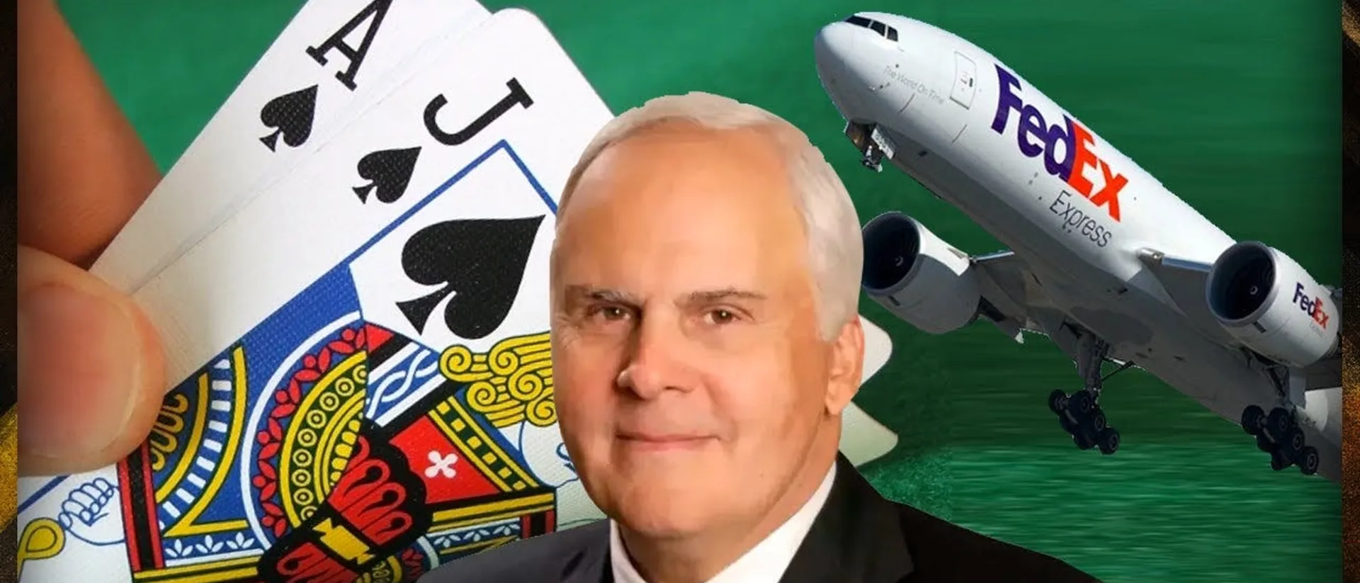 FedEx founder Fred Smith gambled the company's last $5,000 at blackjack to save it from bankruptcy