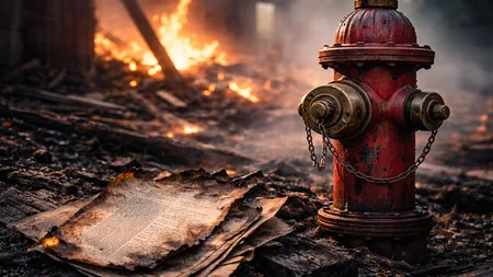 Fire Hydrant: Inventory Unknown Because Patent Burned in Fire