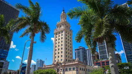 Miami's Freedom Tower was built in 1925 as the city's first skyscraper. From 1962 to 1974, it became