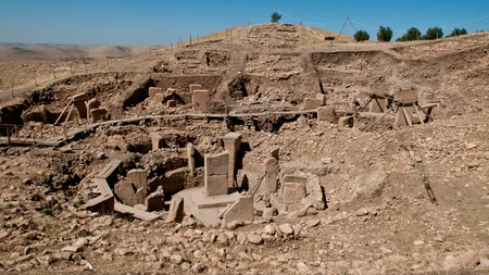 Göbekli Tepe in Turkey is the oldest known temple on Earth. Its massive stone pillars date back roug