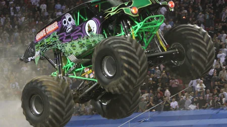 Dennis Anderson bagged grain for $3.65 an hour. He welded a monster truck from a wrecked 1950s Ford.