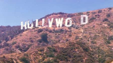 The Hollywood Sign was falling apart by 1978. One letter had crashed down the hillside and it read "