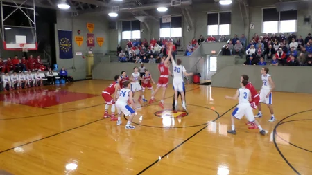 The underdog gym from the movie Hoosiers is real. Knightstown, Indiana raised $14,400 to build it in