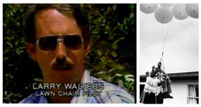 Larry Walters Tied Balloons to Chair and Rose to 15,000 Feet