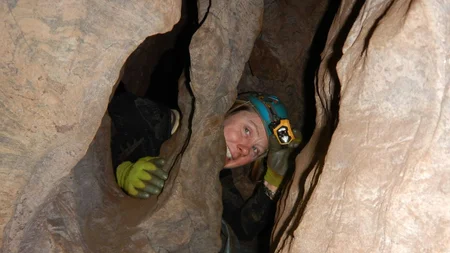 Lee Berger found 1,550 fossils of an unknown human species in South Africa's Rising Star cave. The o