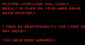 Lose/Lose: The Game That Deletes Random Files on Your Computer
