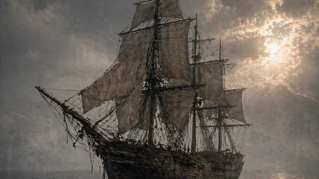 On December 5, 1872, sailors spotted the Mary Celeste drifting in the Atlantic with nobody aboard. T