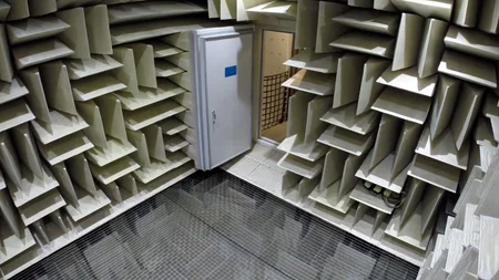 Microsoft built a room so quiet it measures -20.35 dBA - well below the threshold of human hearing. 