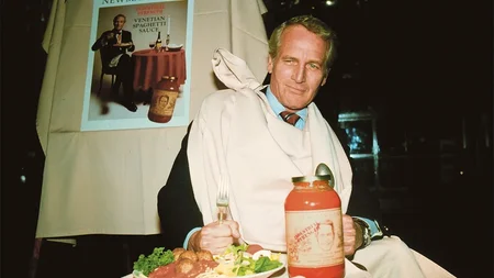 Paul Newman bottled salad dressing as a joke with his neighbour A.E. Hotchner. They sold the first b