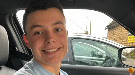 Noah Ahmed, 15, stepped off a London train at Peterborough station and had an epileptic seizure that