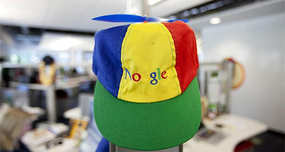 Nooglers: Google's new employees wear propeller beanie hats