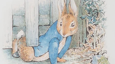 Beatrix Potter wrote Peter Rabbit as a get-well letter. A boy she knew was sick in bed. She sent the