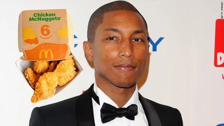 Pharrell Williams was fired from three different McDonald's locations. His reason: "I was eating the