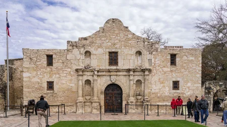 Phil Collins fell in love with the Alamo at age 5, watching Disney's Davy Crockett on TV in London.