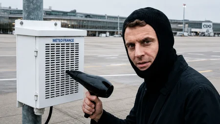 Two anonymous traders bet on the weather in Paris through prediction market Polymarket, then alleged