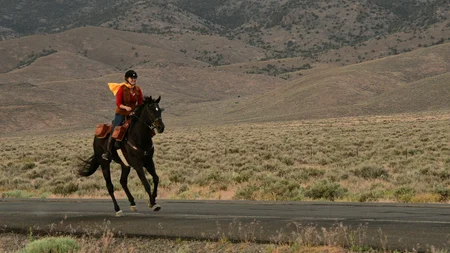 The Pony Express lasted only 18 months before the telegraph replaced it in 1861. But volunteers neve