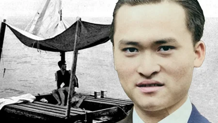 Poon Lim was a 25-year-old steward on a British merchant ship when a German U-boat torpedoed it in t