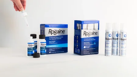 Rogaine was not invented to grow hair. Upjohn developed minoxidil in the 1950s to treat ulcers - it