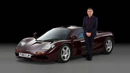 Rowan Atkinson plays a bumbling idiot on screen, but off screen he's a skilled racing driver. In 199