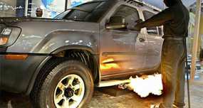 In South Africa, It's Legal to Attach Flamethrowers to Cars