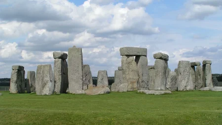 Stonehenge's central slab is the Altar Stone - a 6-tonne sandstone block. Scientists believed for a