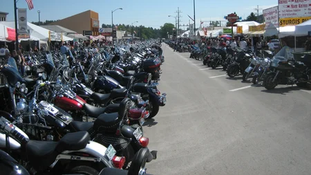 Sturgis, South Dakota has 7,000 residents and hosts the world's biggest motorcycle rally, which drew