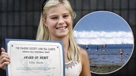 On December 26, 2004, 10-year-old Tilly Smith was on holiday at Mai Khao Beach, Phuket when the sea