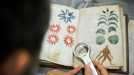 There is a 600 year old 240 paged book called the Voynich Manuscript, that’s written language is sti